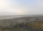 Frost am Strand Friedrichskoog Spitze